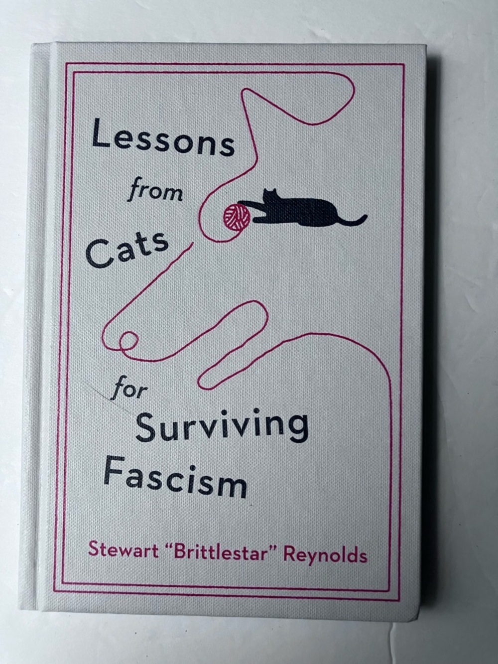 ‘Lessons from Cats for Surviving Fascism' Hardcover Book